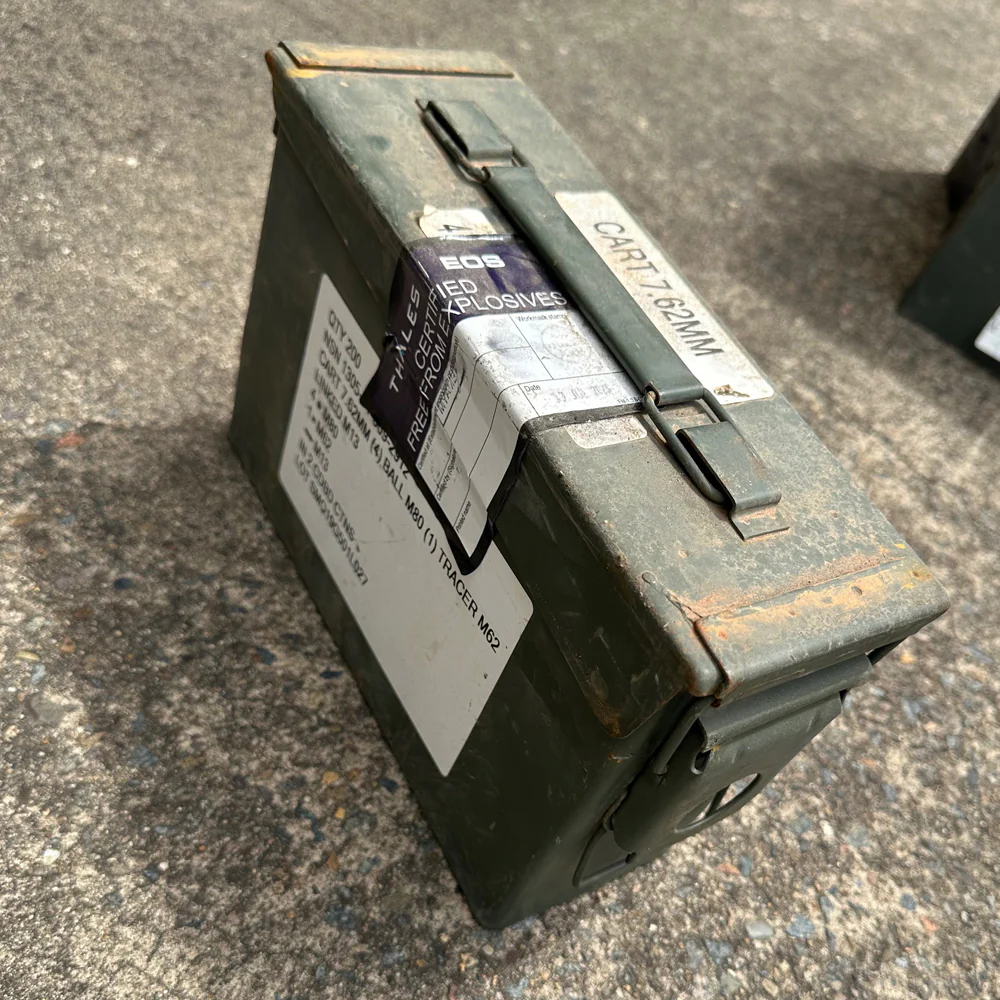 30 CAL Ammo Tracer Box Used - Image 5