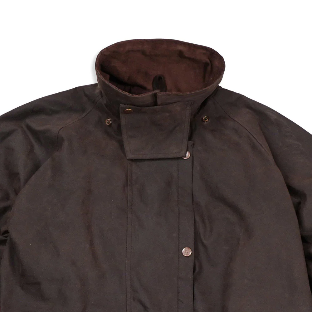 Kakadu Workhorse Drovers Oilskin Jacket - Image 3