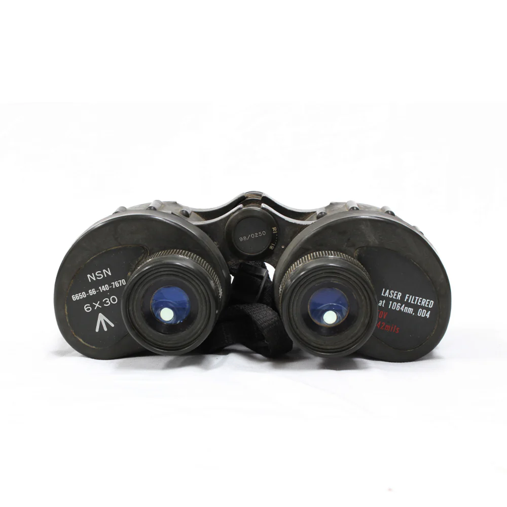 Original Australian Army 6 x 30 Rubber Binocular B Grade - Image 3